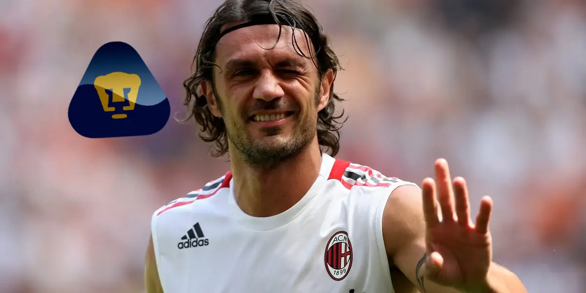 Paolo Maldini en una práctica con el AC Milan (Fuente: Reuters)