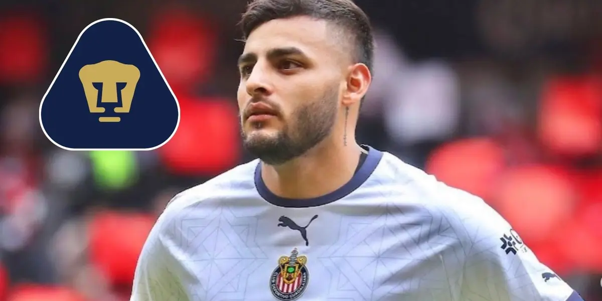 Parece que Alexis Vega ya no se encuentra muy agusto en Chivas y Pumas tendría lo que Paunovic necesita