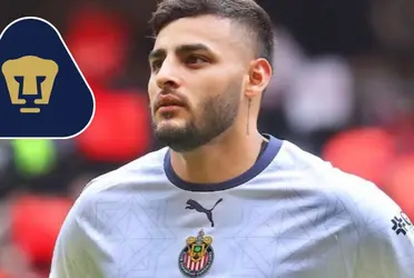 Parece que Alexis Vega ya no se encuentra muy agusto en Chivas y Pumas tendría lo que Paunovic necesita
