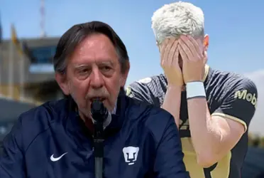 Parece que el presidente del patronato ve a otros Pumas o desconoce el desempeño de sus jugadores