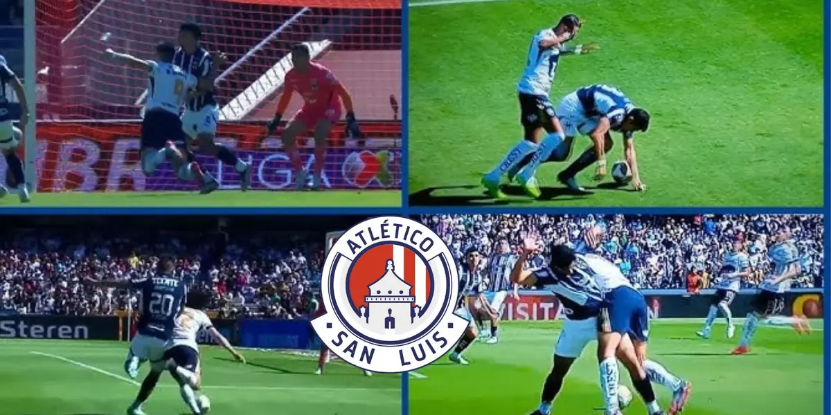 Penales no marcados a Pumas/FOTO: YouTube Juan Guzmán