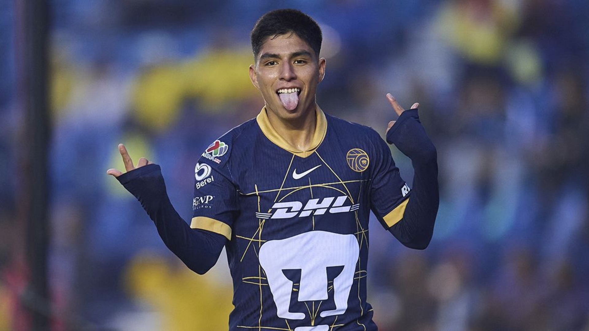 Piero Quispe con Pumas / Foto: Mexsport