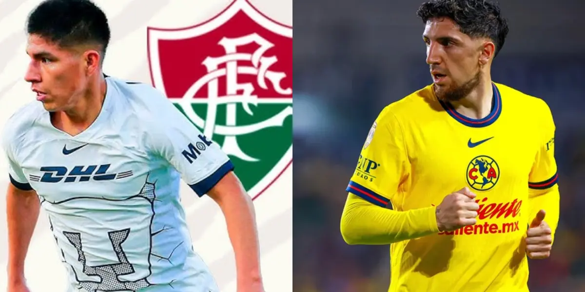 Piero Quispe disputa una pelota, a la derecha, Diego Valdés mira un gol (Fuente: Mexsports)