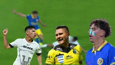 Piero Quispe durante el partido contra el América en el Clausura 2024