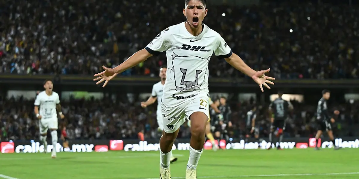 Piero Quispe llegó a Pumas para brillar / Foto: ESPN