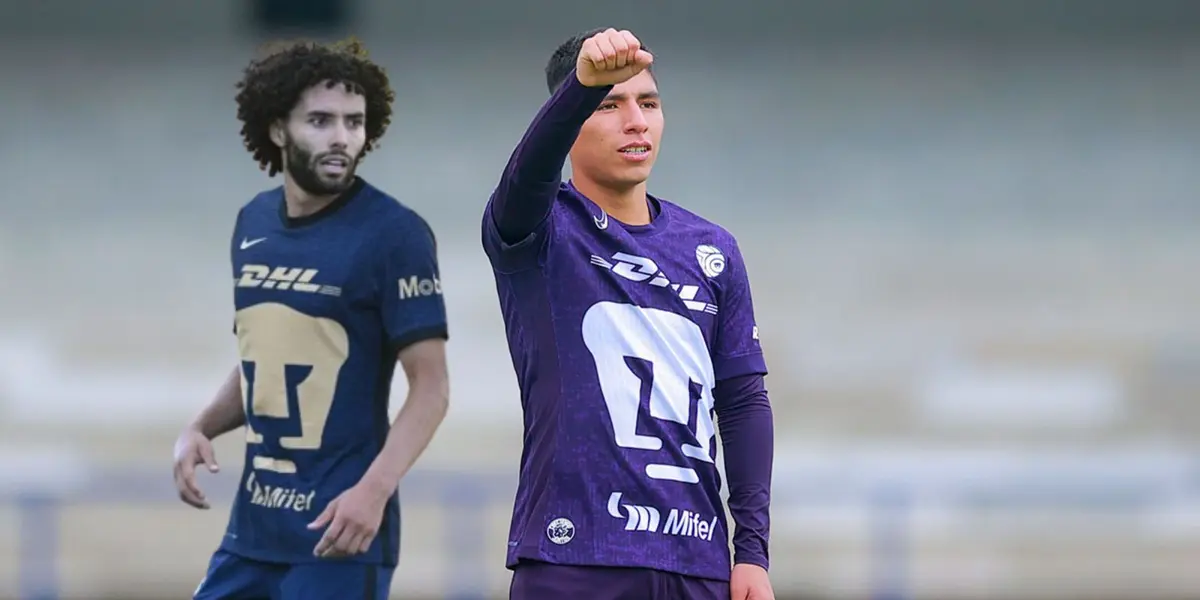 Piero y Chino con Pumas/FOTO: Fútbol Total