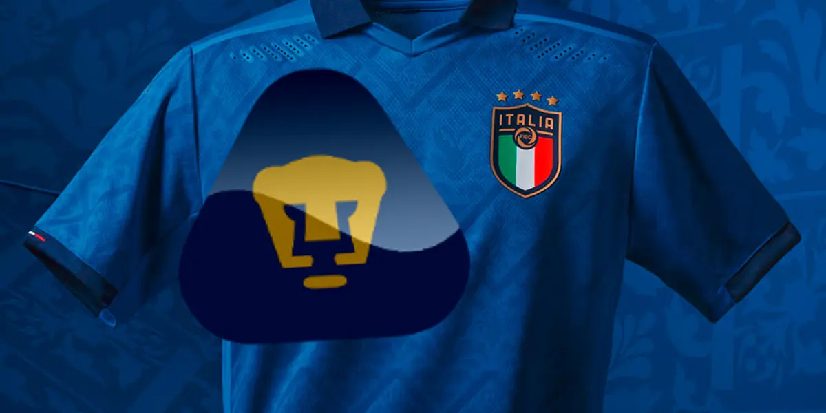 Playera de la selección de Italia (Fuente: Todo Camisetas)