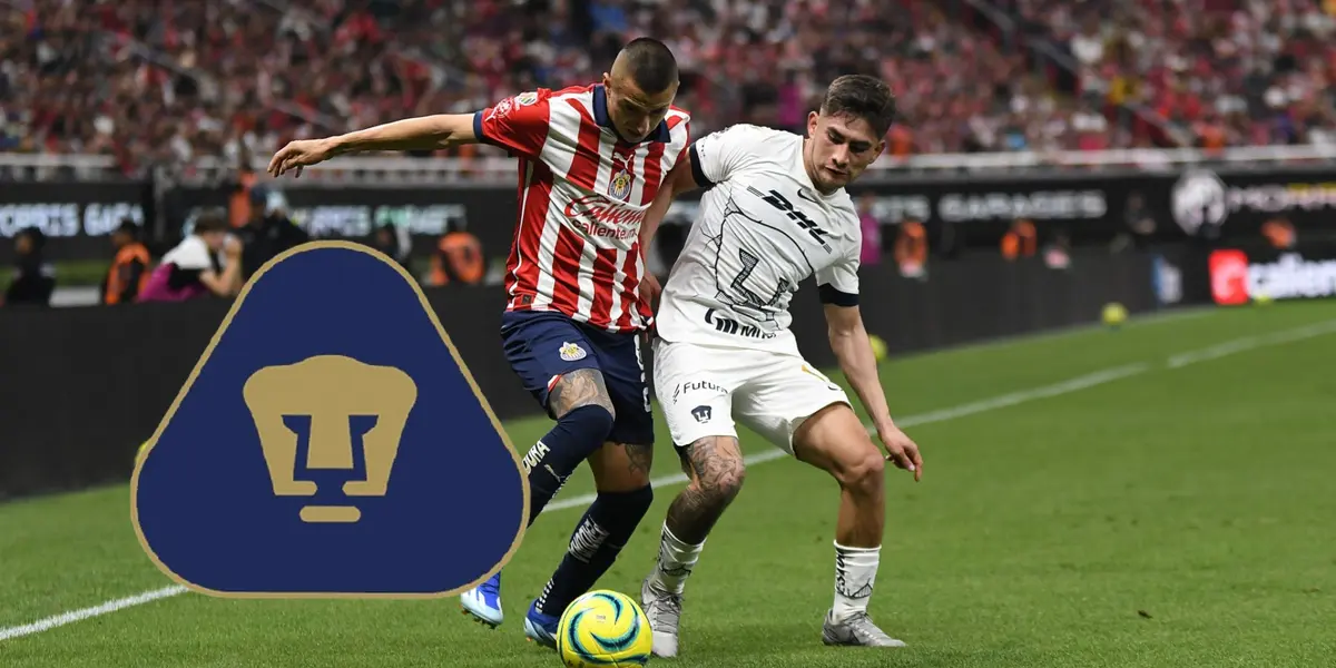 Pumas cayó 3 a 1 ante Chivas y la defensa se cayo a pedazos