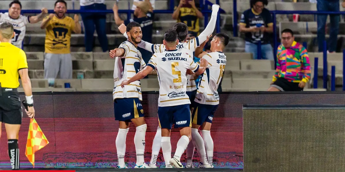 Pumas celebra una anotación / @PumasMX