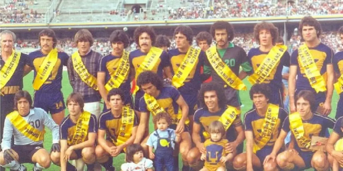 Pumas con el banderín de campeón de la Interamericana / Foto: Récord