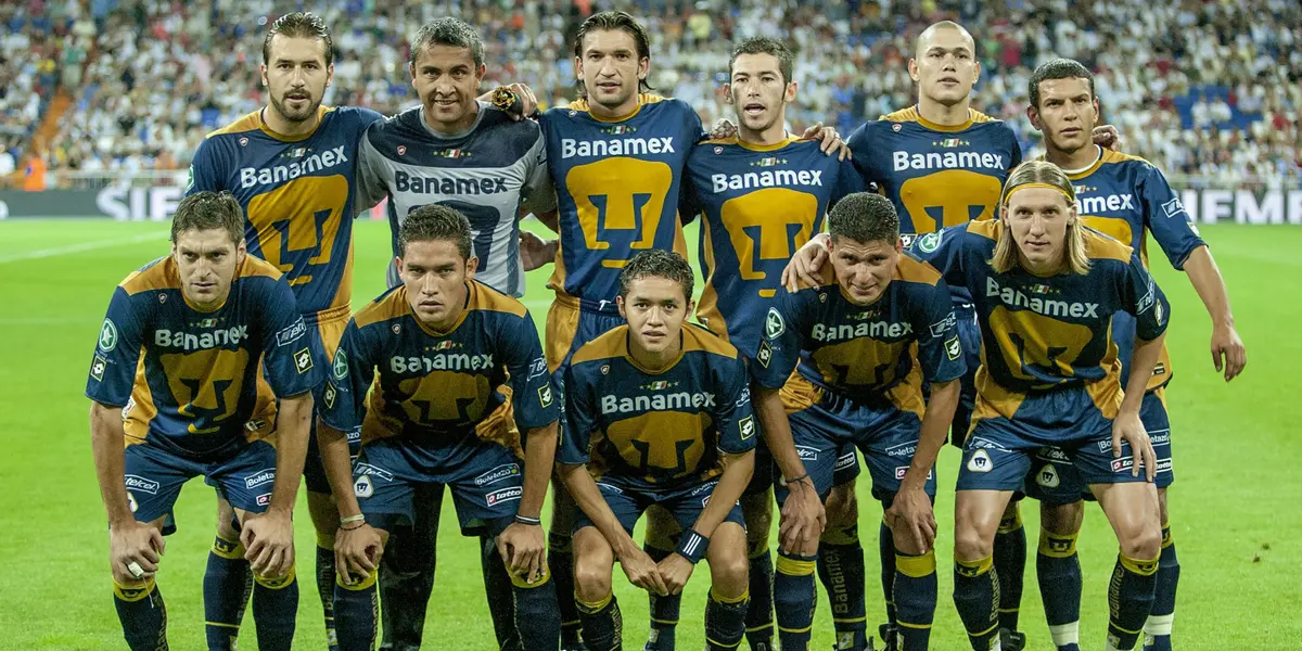 Pumas en el Santiago Bernabéu / @PumasMX