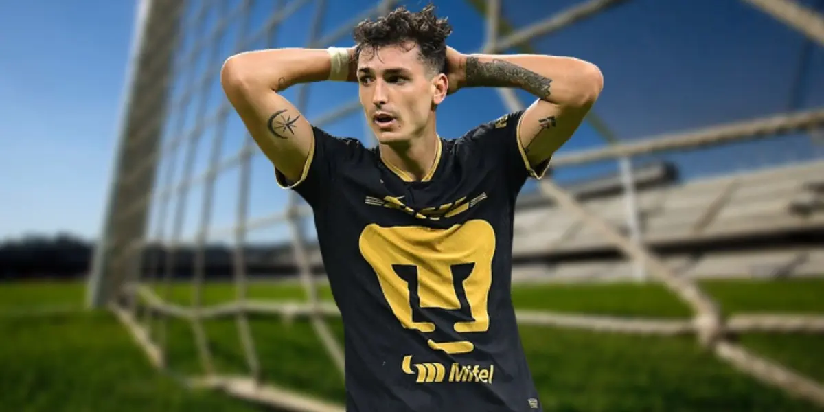 Pumas espera una buena oferta por su delantero o la banca será su nuevo refugio