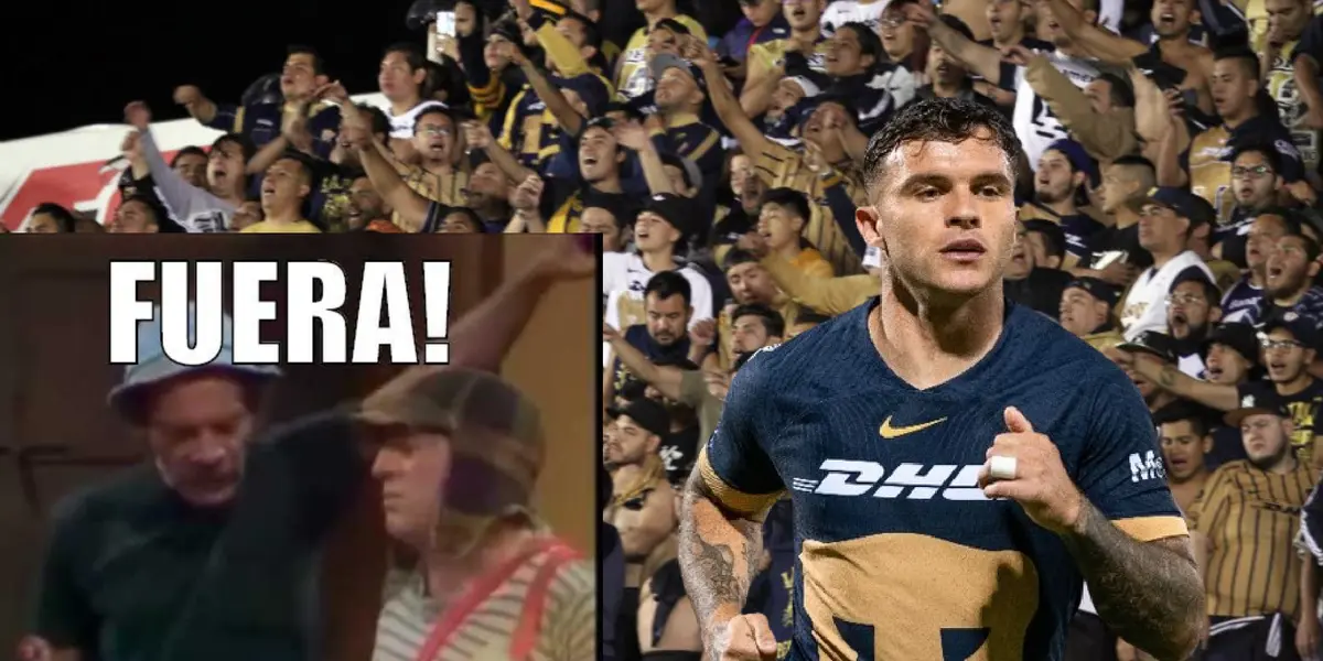 Pumas no está contento con el desempeño de uno de sus más recientes refuerzos