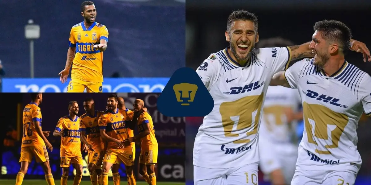 Pumas se fortalecería con elementos de Tigres para el 2023
