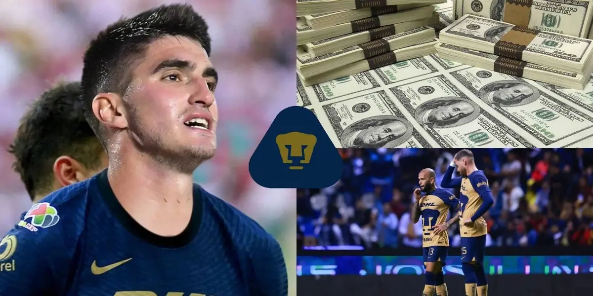 Pumas tiró a la basura 90 millones que pudo usar en otros jugadores