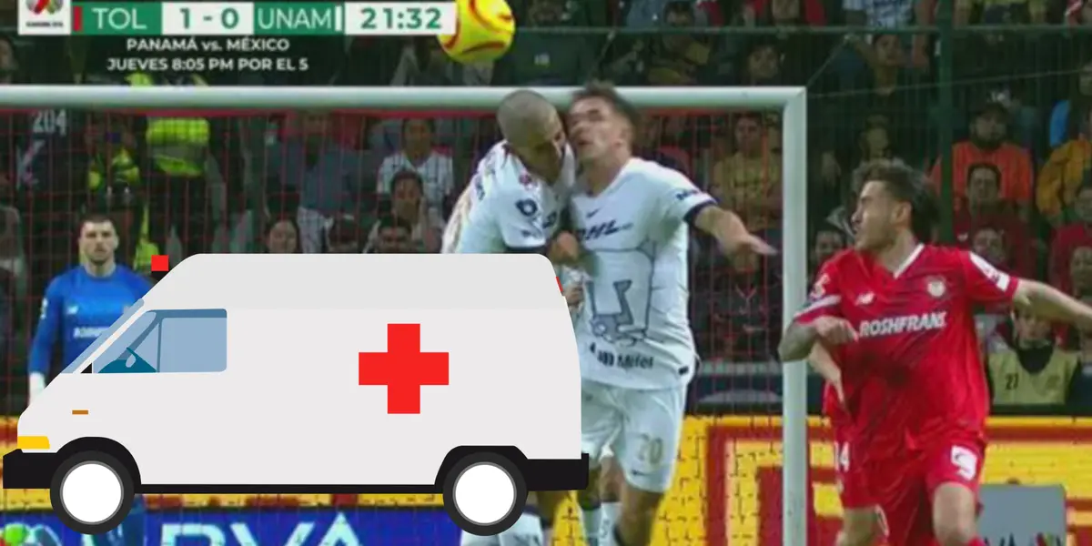 Pumas tuvo momentos de terror en el partido contra Toluca