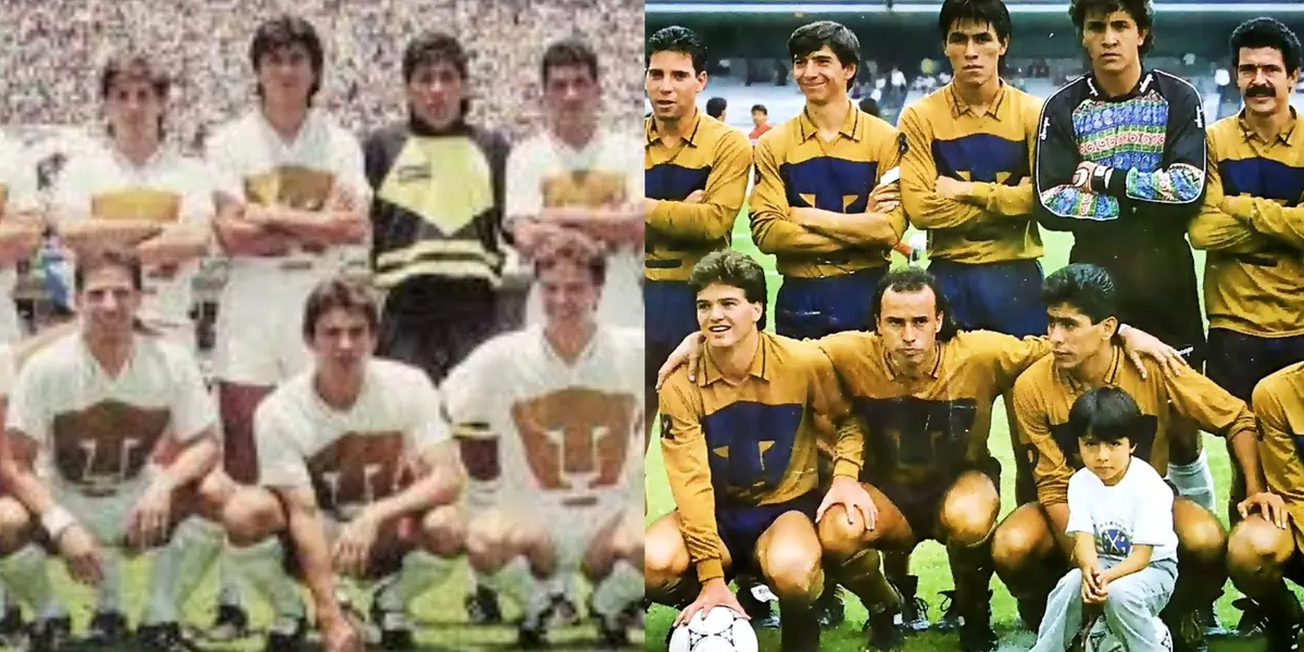 Pumas UNAM en los ´90.