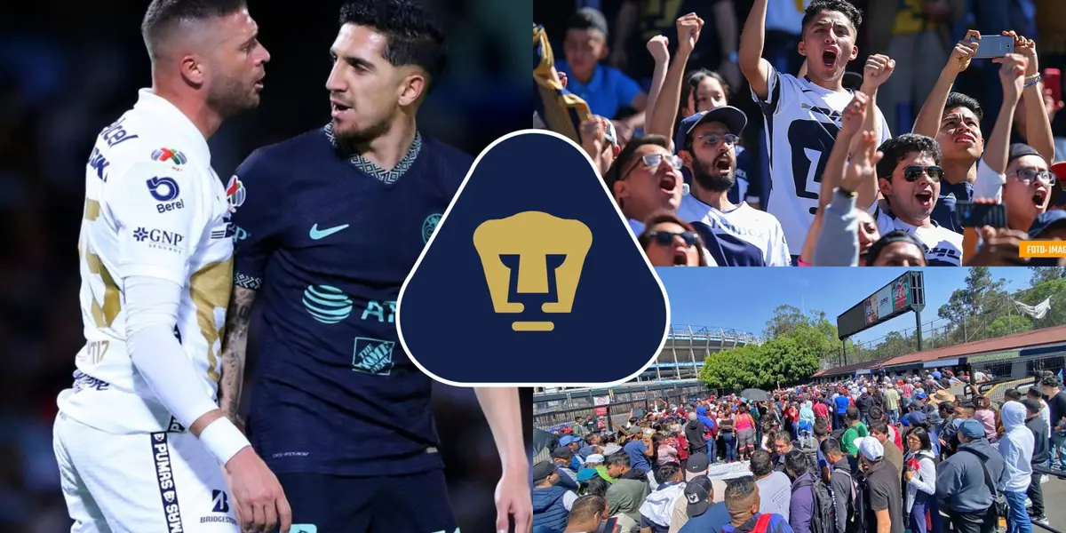 Pumas visitará a América y contará con todo el apoyo en el estadio Azteca