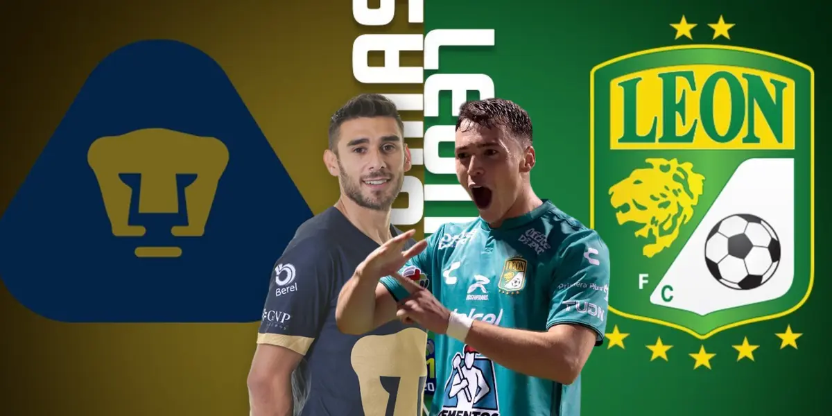 Pumas vs León, Eduardo Salvio vs Federico Viñas