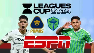 Pumas vs Seattle Sounders _Foto_ FUTBOL SIN MANCHA y ESPN