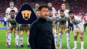 Pumas y Gustavo Lema / Foto: PumasMX