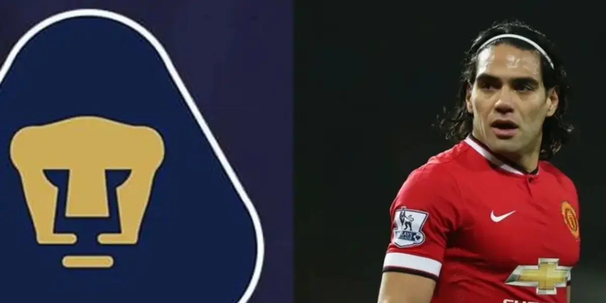 Pumas y Radamel Falcao con el Manchester United