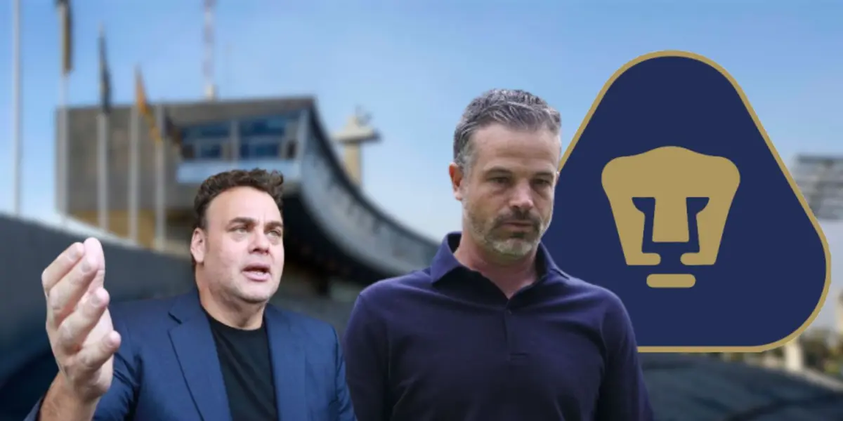 Rafel Puente durante el torneo Clausura 2023 cuando dirigió a Pumas