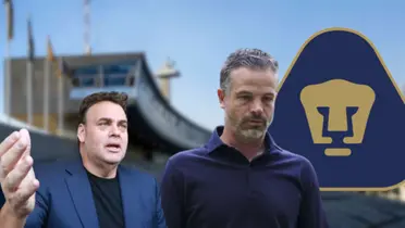 Rafel Puente durante el torneo Clausura 2023 cuando dirigió a Pumas