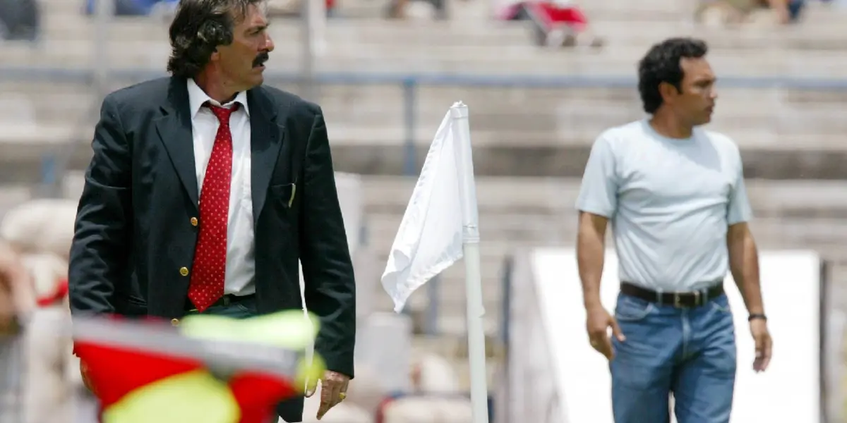 Ricardo La Volpe y Hugo Sánchez