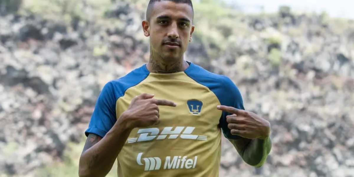 Robert Ergas en el entrenamiento en la cantera (Fuente: Pumas)