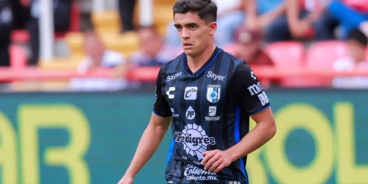 Rodrigo Lopez militó un año en Querétaro y regresó a Pumas despues de sus buenos minutos con los Gallos.