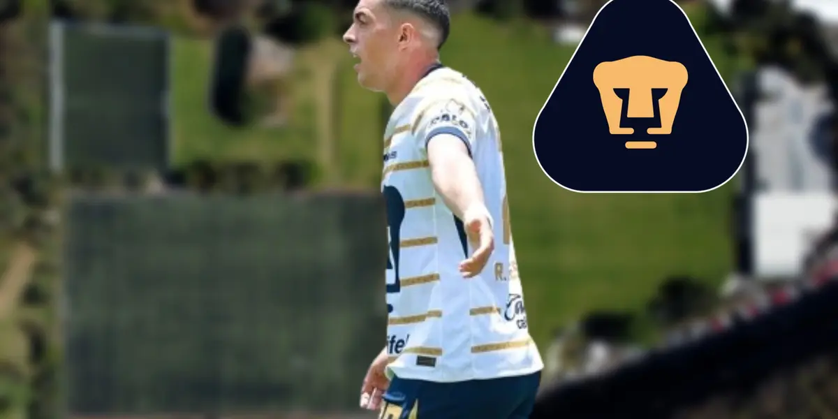 Rogelio Fines Mori con Pumas / Foto: Club Universidad