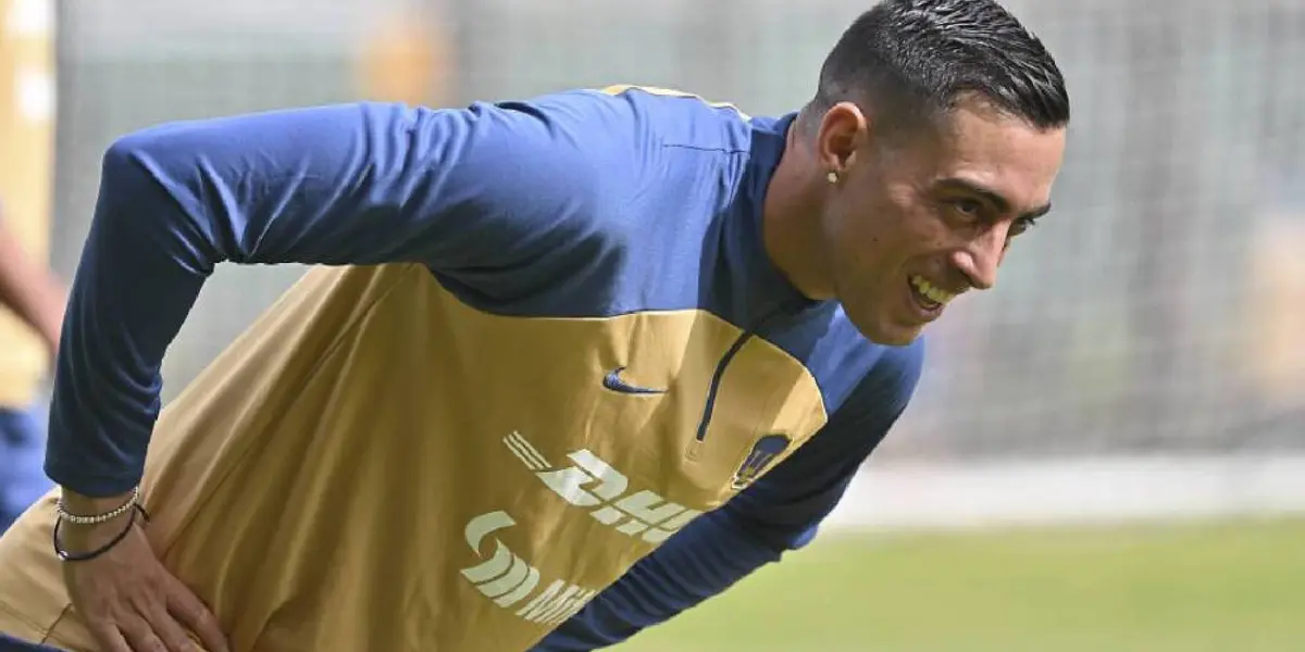 Rogelio Funes Mori con Pumas / Foto: X Pumas
