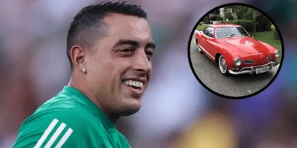 Rogelio Funes Mori en una práctica con la selección mexicana (Fuente: FMF)