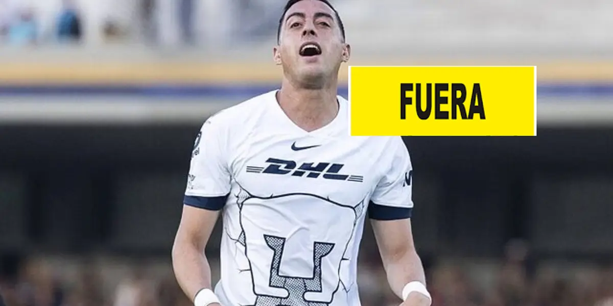 Rogelio Funes Mori falla gol con Pumas (Fuente: Mexsports)