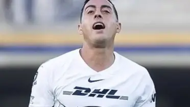 Rogelio Funes Mori falla oportunidad con Pumas (Fuente: Mexsports)