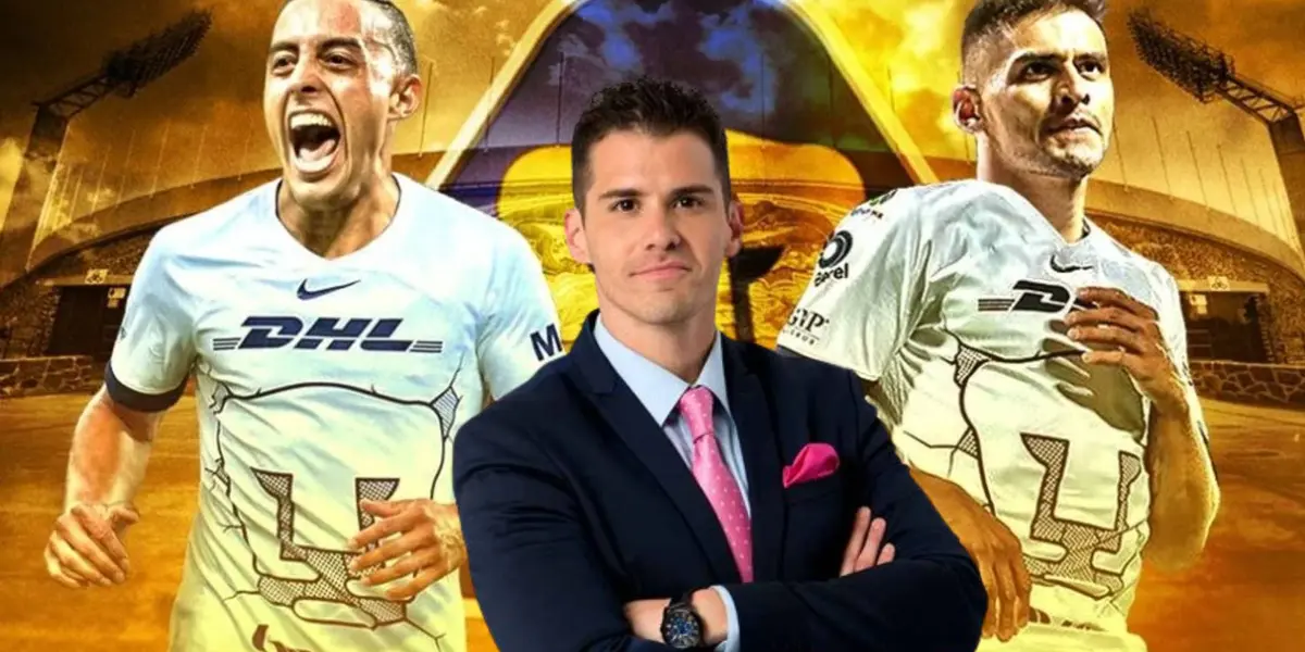 Rogelio Funes Mori, Guillermo Martínez y Sergio Dipp | Foto: ESPN y Récord