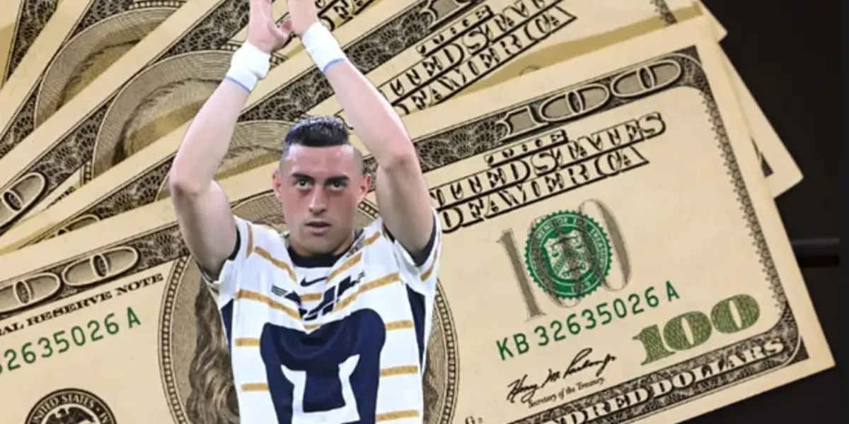 Rogelio Funes Mori saluda a la gente de Pumas (Fuente: Marca)