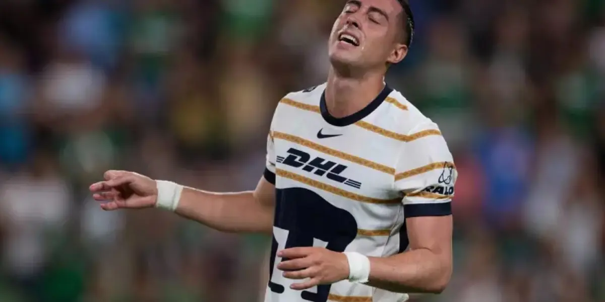 Rogelio Funes Mori se lamenta una oportunidad de gol (Fuente: Mexsports)