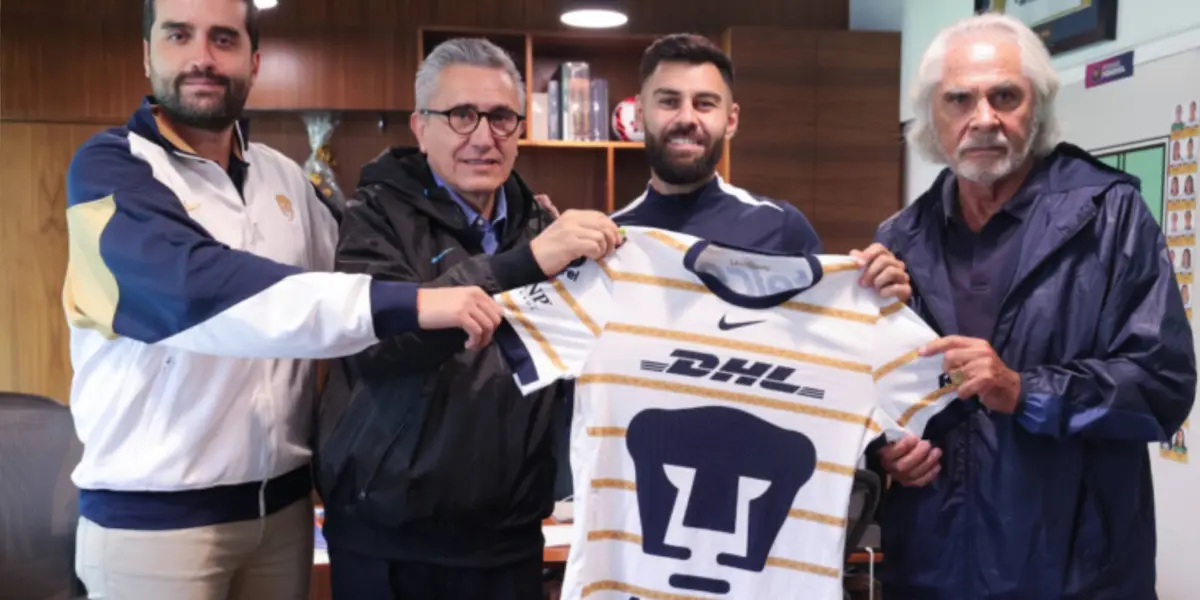 Rubén Duarte con Pumas y Miguel Mejía Barón