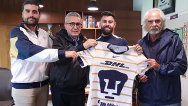 Rubén Duarte con Pumas y Miguel Mejía Barón