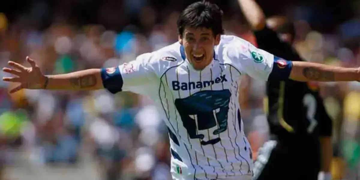 Rubens Sambueza jugando con los Pumas