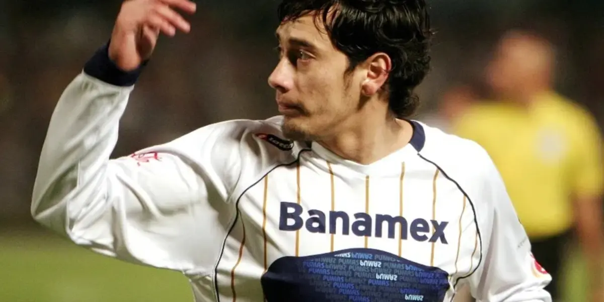 Sambueza jugando con el combinado de los Pumas (Fuente: Milenio)