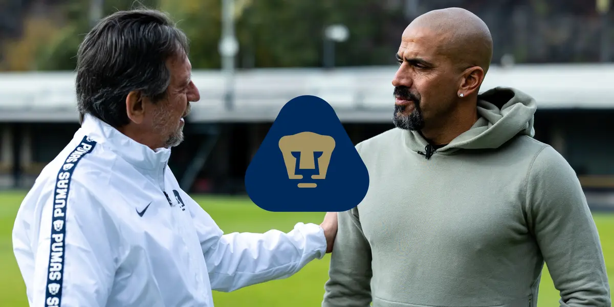 Sebastián la Bruja Verón visitó Pumas y un jugador auriazul lo sorprendió