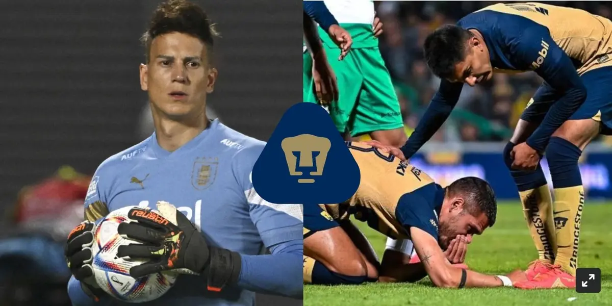 Sebastián Sosa ayer jugador con el que no quería jugar de titular en Pumas