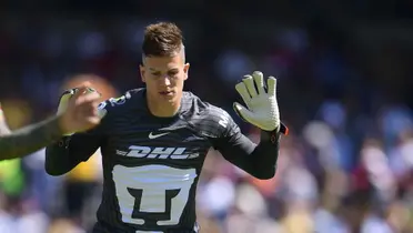 Sebastián Sosa jugando con Pumas