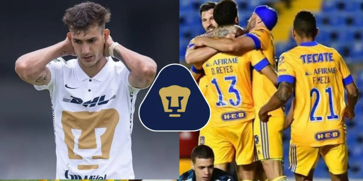 Tigres busca a Dinneno y esto le tendría que pagar a Pumas