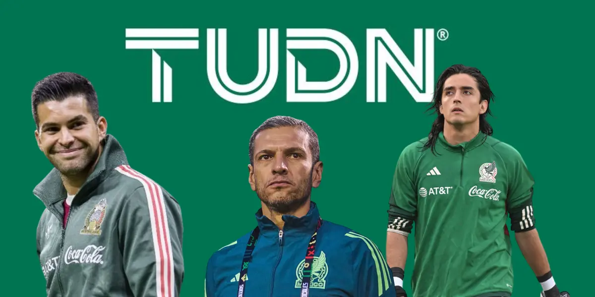 TUDN con Jaime Lozano, Julio González y Carlos Acevedo con la Selección Mexicana