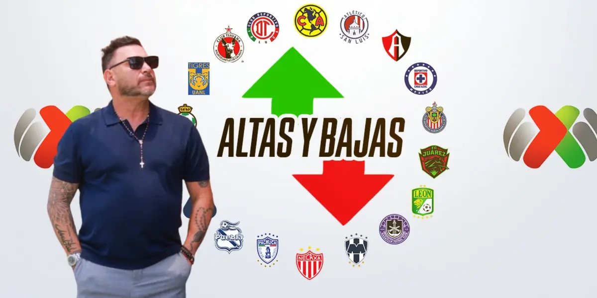 Turco y clubes de la Liga MX/FOTO: ESPN