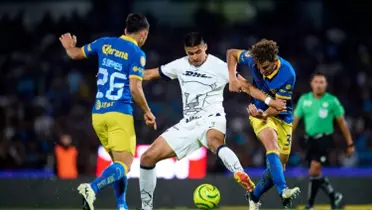 Último juego de Pumas vs América en el estadio de CU (Fuente: Mexsports)